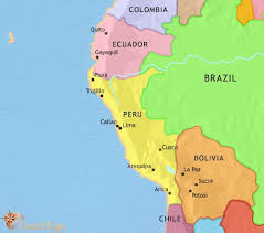 Colombia and ecuador even have competing industries like oil, bananas, coffee, cocoa, flowers, etc. Map Of Peru Ecuador And Bolivia At 1914ad Timemaps
