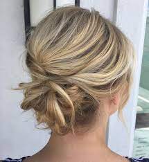 Casual Chignon Updo Updos For Medium Length Hair Easy Updos For Medium Hair Hair Styles