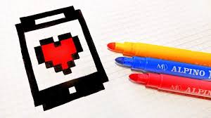 Pixel Art Hecho A Mano Como Dibujar Un Iphone Pixel Art Minecraft Pixel Art Pixel