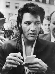 Elvis presley 1970 outside studio for vegas rehearsals w. Elvis Presley Signing An Autograph For A 12 Year Old Madonna In 1970 Vintage News Daily