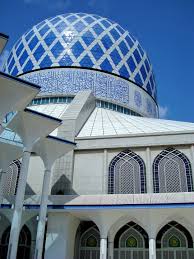 M syah reza is at masjid biru shah alam. Largest Religious Dome At Blue Mosque In Shah Alam Malaysia Encircle Photos