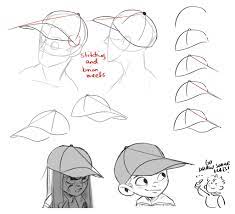 The Magic Hat Line Im Sorry Its So Rushed But I Hope It Makes Sense Hah Drawing Tutorial Drawings Cap Drawing