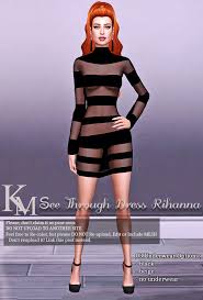 Check spelling or type a new query. Km See Through Dress Rihanna Km