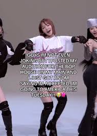 Exciting Bop House Audition Acceptance Announcement