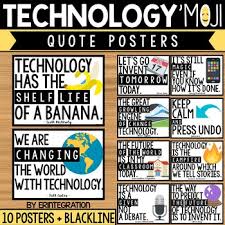 Technology Quote Posters In 2021 Technology Quotes Quote Posters Science Teacher Quotes