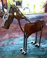 Pin By Brian Rathman On Brian Scrap Metal Art Recycled Metal Art Metal Yard Art