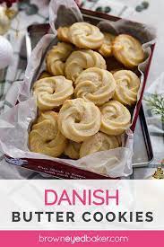 Danish Butter Cookies Brown Eyed Baker Recipe Butter Cookies Easy Danish Butter Cookies Danish Butter Cookies Recipe