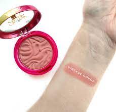 Physicians Formula Butter Blush Vintage Rouge Swatches Physicians Formula Physicians Formula Butter Bronzer Makeup Swatches
