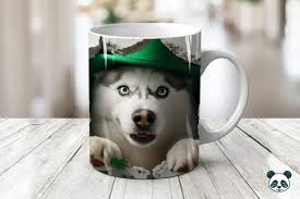 St. Patrick Dog Breeds 3D Mug Wrap Bundle Bundle · Creative Fabrica