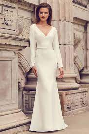 Sign in to save this to your favorites! Pin By Luxe Redux Bridal On Celine Wedding Wedding Dresses Kleinfeld Fit And Flare Wedding Dress Wedding Dress Long Sleeve