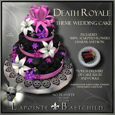 1st anniversary cake is available in various designs, sizes, and flavors. Second Life Marketplace Wedding Cake Death Royale Pink Skulls