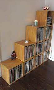 Inspiration Gallery Bookshelves Diy Record Room Record Album Storage