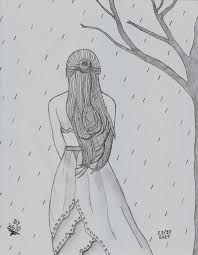 # перевод песни soledad (westlife). Dibujo A Lapiz De Soledad Bajo La Lluvia Universo Del Dibujo Artelista Com