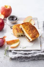 Apple Butter Grilled Cheese Love And Olive Oil Recipe In 2020 Apple Butter Cheese Grilled Cheese Recipes