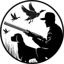 black silhouette of a hunter with a dog duck hunting hunting drawings hunting decal dog silhouette