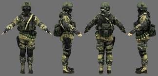 Battlefield 4 Russia Soldier Combat Armor Soldier Battlefield