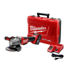 The m18 5 random orbit sander delivers corded power with 12,000 max opm output. Milwaukee 2780 21 M18 Fuel Brushless Lithium Ion 4 1 2 In 5 In Cordless Paddle Switch No Lock Grinder Kit 5 Ah Cpo Milwaukee