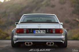 Mercedes Benz 560 Sec Amg Widebody With Overfenders C126 Mercedes Benz Benz Mercedes Benz Classic