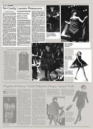 Did we help with your crossword? Review Fashion In Plaids And More Lauren Reassures The New York Times