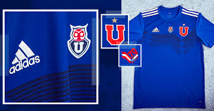 Camiseta u de chile 2006 s permuto por xl. Camiseta Azul De Coleccion En Los 70 Anos De Adidas Club Universidad De Chile