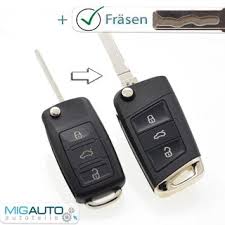 Umbau Neues Design Schlussel Gehause Passend Fur Vw Seat Skoda Nachmachen Frasen 15 50