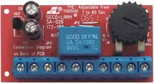 The chime's speaker volume can be adjusted. Seco Larm Sa 026q Enforcer Low Voltage Miniature Delay Timer Module Buy Online In Guernsey At Guernsey Desertcart Com Productid 10298198