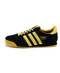 Black And Yellow Tennis Shoes Adidas Dragon Yellow Black Trainers Ropa Perchas