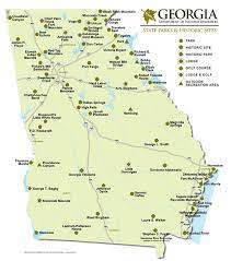 Georgia State Parks Within An Hour Of Atlanta Georgia State Parks State Parks Georgia Map