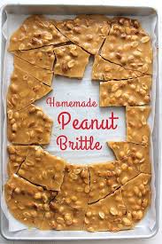 Homemade Peanut Brittle Recipe Homemade Peanut Brittle Homemade Food Gifts Peanut Brittle Recipe