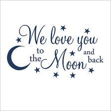 Free Free 115 We Love You To The Moon And Back Svg SVG PNG EPS DXF File