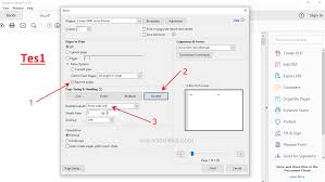 Triknya untuk lembar depan tulis angka pada print pages ganjil. Cara Print Booklet Pdf Bolak Balik Buku Kecil