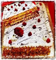 Millefoglie Con Crema Chantilly E Fragole Millefoglie Fragole Crema Chantilly