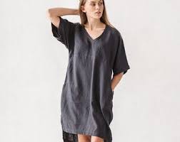 janid dress shift dress linen simple dress basic linen dress loose dress washed linen dress soft linen dress linen tunic leinen kleidung leinenkleid kleider fur frauen