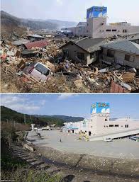 Back From The Dead Astonishing Pictures Show How Japan Is Recovering Just Three Months After Tsunami Tsunami Japan Earthquake Natural Disasters