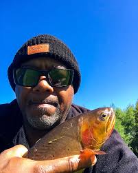 Dartanian Chandler fly fishing in the beautiful state of Wyoming!  #flyfishing #troutfishing #wyoming