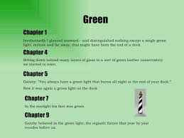 The Great Gatsby Colors College Paper Example