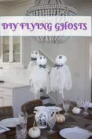 Outdoor halloween decor doesn't have to be pricey or complicated. How To Make Halloween Hanging Ghosts Decorations