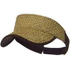 8 Amazon Com Wholesale Straw Trucker Visor Natural Brown 21861 Clothing Straw Visor Visor Women S Accessories