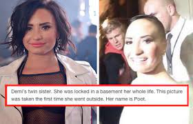 Demi lovato tweeted a gif of her fictional twin sister poot lovato and fans are delighted to see the return of a cult meme. Spencer Althouse On Twitter Freepoot A Photo Of Demi Lovato Has Now Become A Huge Meme Called Poot Https T Co Hkihheorxq Https T Co 23o23vrj78