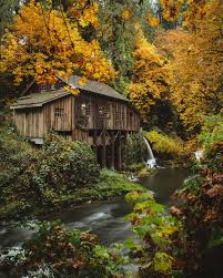 The cedar creek grist mill is a beautiful historic site, tucked away in a verdant river basin near woodland, washington. Cedar Creek Grist Mill Explorest