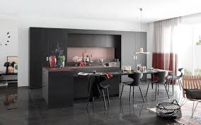Je veux trouver des belles crédences pour cuisine pas cher ici credence mobalpa. Tendance Deco Une Cuisine De Couleur Foncee