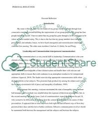A learning journal documenting your reflections on unit materials. Personal Case Study Reflection Assignment Example Topics And Well Written Essays 1250 Words