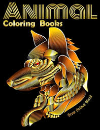 Download Animal Coloring Books Draw Animal World Cool Adult Coloring Book With Horses Lions Elephants Owls Dogs And More Paperback The Collective Oakland