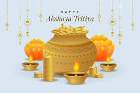 The sanskrit word 'akshaya' comprises of 'a' (not) and 'kshaya' (erode). Free Vector Akshaya Tritiya Event Illustration With Ornaments
