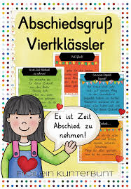 Abschiedsgruss Viertklassler Unterrichtsmaterial Im Fach Fachubergreifendes In 2020 Abschiedsgruss Unterrichtsmaterial Grundschule