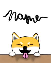 Shiba Inu Art Print Personalized Gift Personalized Wall Etsy Personalized Wall Decor Art Personalized Wall