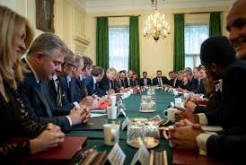 The constitution has adopted the cabinet form of representative democratic government as in the uk, a form of government tersely described as based on the 'westminster he represents the nation. Second Johnson Ministry Wikipedia