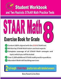 Staar Math Exercise Book For Grade 8 Student Workbook And