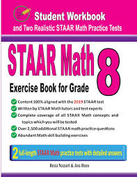 staar math exercise book for grade 8 student workbook and