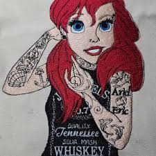 Punk Princess Machine Embroidery Design